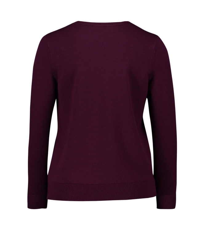 Betty Barclay Strickpullover Kurz 1/1 Arm Dark Aubergine