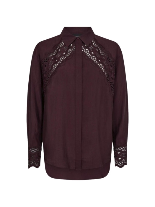 Copenhagen Muse Shirt w. lace band 8221 Winetasting