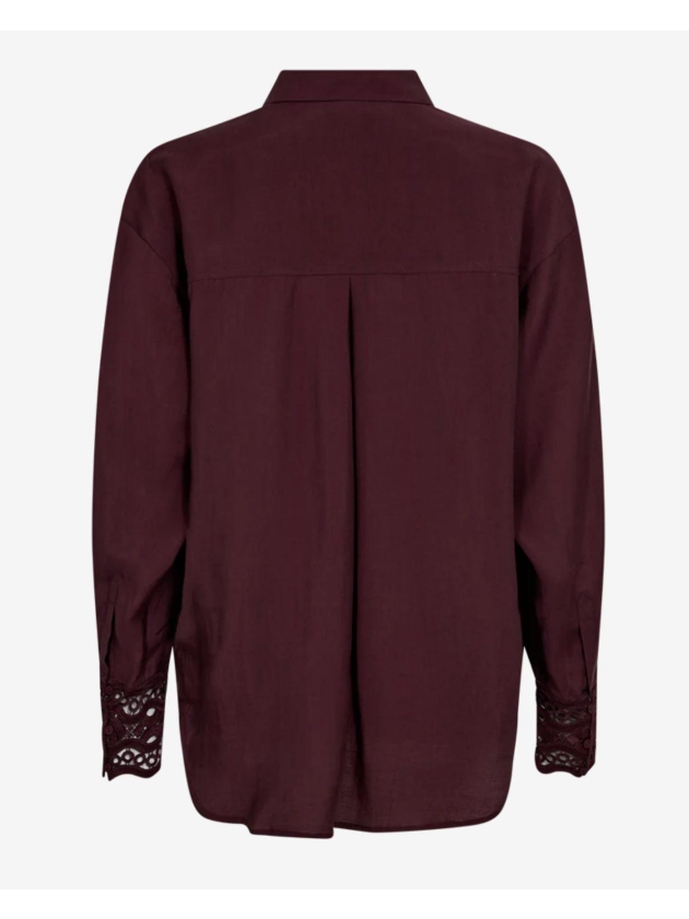 Copenhagen Muse Shirt w. lace band 8221 Winetasting