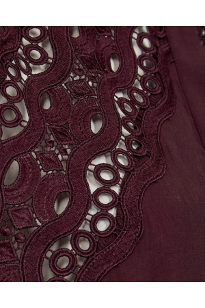 Copenhagen Muse Shirt w. lace band 8221 Winetasting