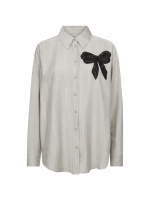 Freequent Sequins bow application Moonbeam w. black