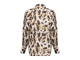 Geisha Blouse AOP leopard 720 Sand/brown/black