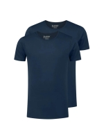 Slater BASIC FIT 2-pack T-shirt O-neck  s/ Navy