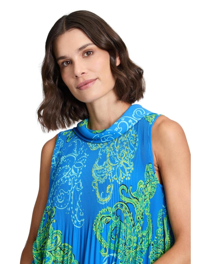 Betty Barclay Kleid Kurz Polyester 5880 Green/blue