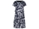Betty Barclay Kleid Kurz 1/2 Arm 8813 Dark blue/cream
