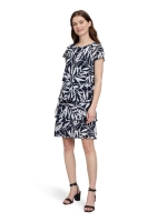 Betty Barclay Kleid Kurz 1/2 Arm 8813 Dark blue/cream
