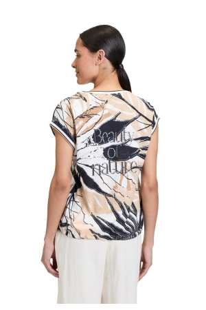 Betty Barclay Shirt Kurz 1/2 Arm 9870 Black/brown