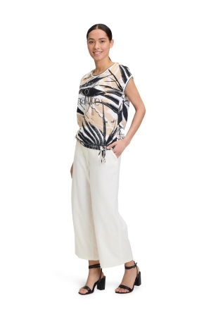 Betty Barclay Shirt Kurz 1/2 Arm 9870 Black/brown