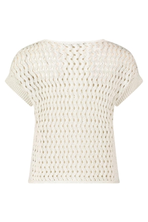 Betty Barclay Strickpullover Kurz 1/2 Arm 1014 Offwhite