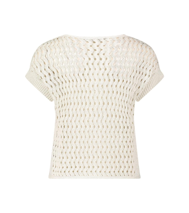 Betty Barclay Strickpullover Kurz 1/2 Arm 1014 Offwhite