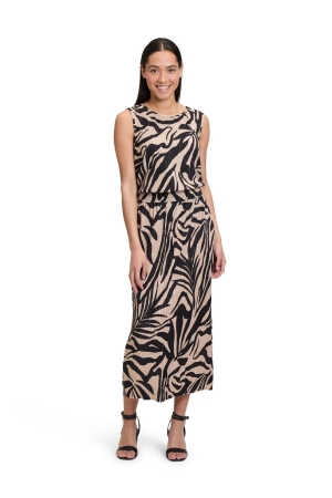 Betty Barclay Bluse Kurz ohne Arm 9875 Black /beige