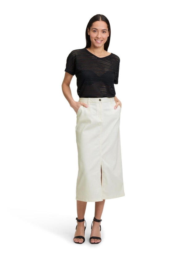 Betty Barclay Rock Mittellang Casual 1014 Offwhite