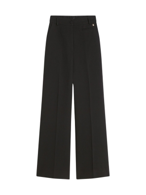 Josh V JV KATE high rise wide leg pants 300 black