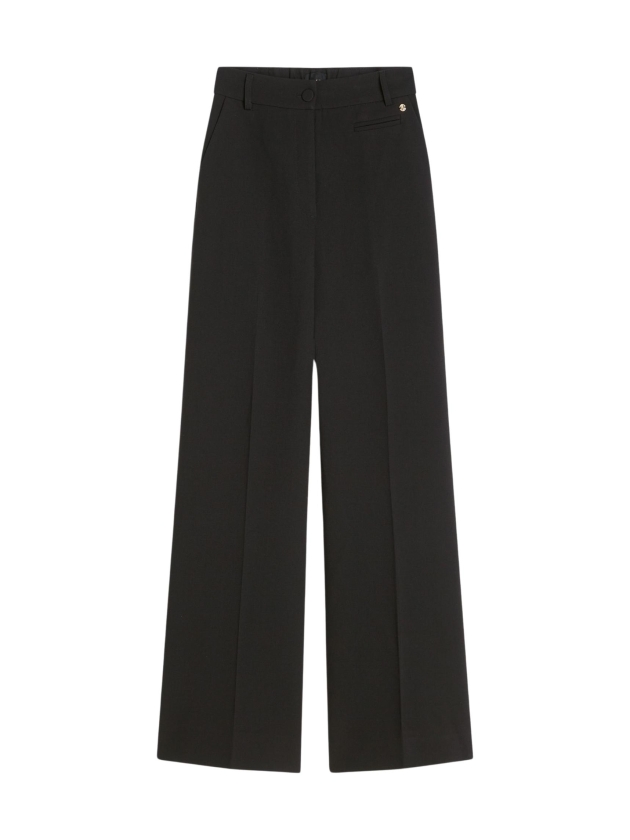 Josh V JV KATE high rise wide leg pants 300 black