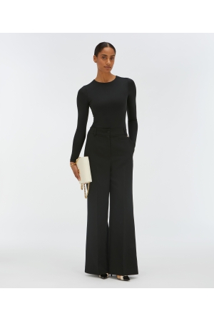 Josh V JV KATE high rise wide leg pants 300 black