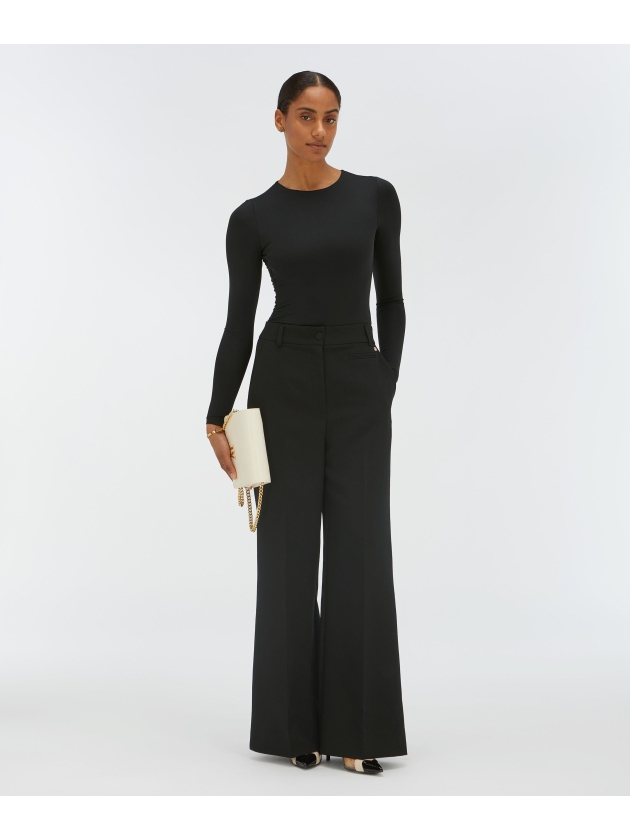 Josh V JV KATE high rise wide leg pants 300 black