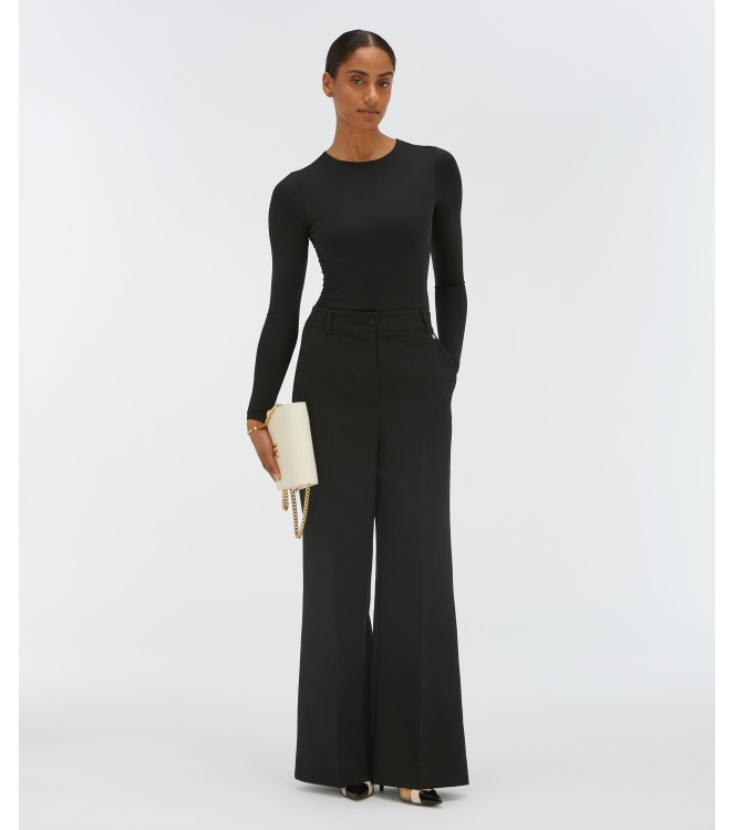 Josh V JV KATE high rise wide leg pants 300 black