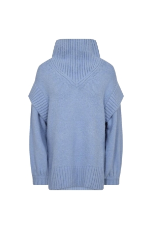 Copenhagen Muse Pullover w.flounce detail 1632 Littie boy blue