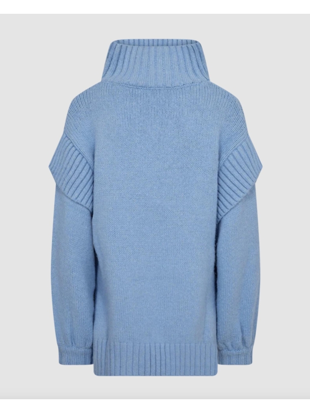 Copenhagen Muse Pullover w.flounce detail 1632 Littie boy blue