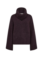 Copenhagen Muse Pullover w.detachable collar 7095 Winetasting Mel