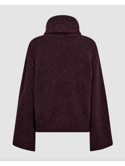 Copenhagen Muse Pullover w.detachable collar 7095 Winetasting Mel