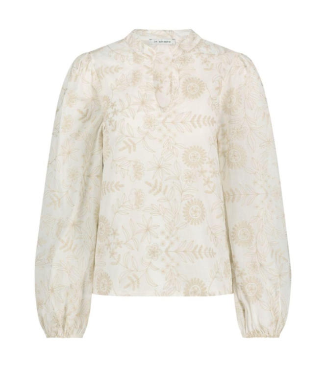 In Shape Blouse Robine 114 Off white combi