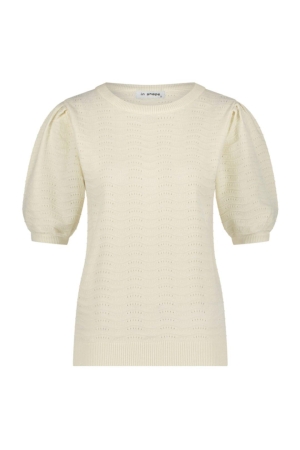In Shape Pullover Izzy Short Sleeve 112 Off white