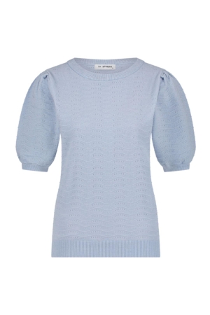 In Shape Pullover Izzy Short Sleeve 230 Sky blue