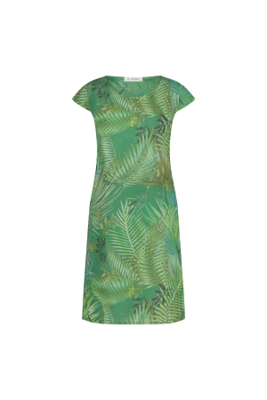 In Shape Dress Fien Leaves 349 Green combi