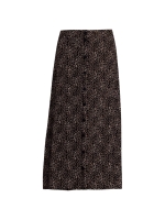 Geisha Skirt leopard 009 Black/sand