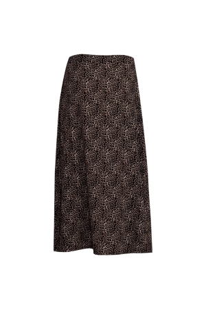 Geisha Skirt leopard 009 Black/sand