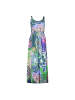 Geisha Dress 00625 Blue/green