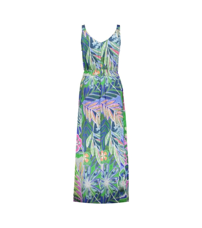 Geisha Dress 00625 Blue/green