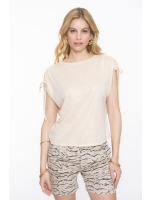Geisha Top shoulder detail 720 Sand