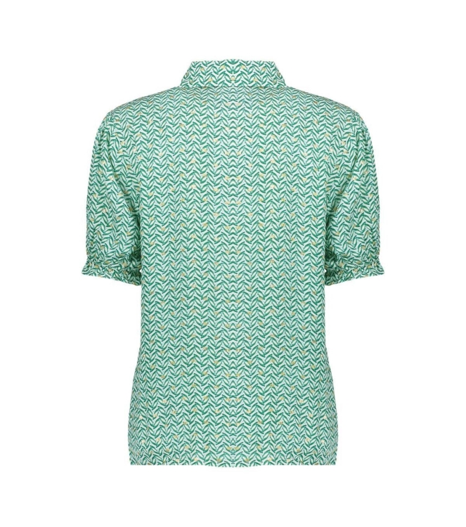 Geisha Blouse 530 Green/gold