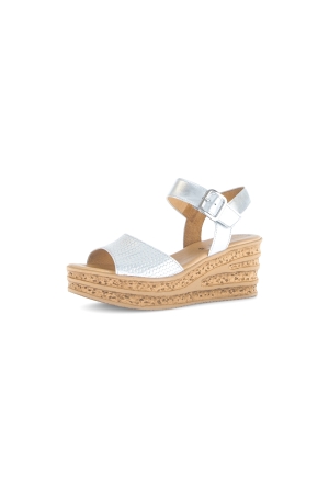 Gabor Treccia Lame/Met. 61 silber