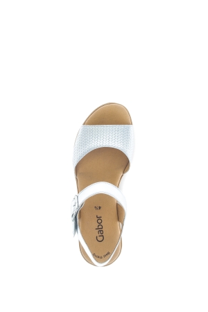 Gabor Treccia Lame/Met. 61 silber