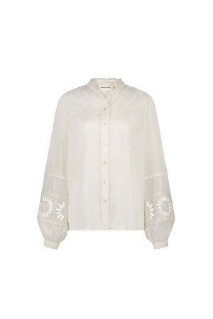 Fabienne Chapot Joplin Blouse 1009 Cosy White