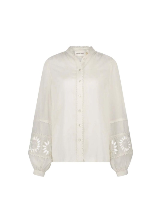 Fabienne Chapot Joplin Blouse 1009 Cosy White