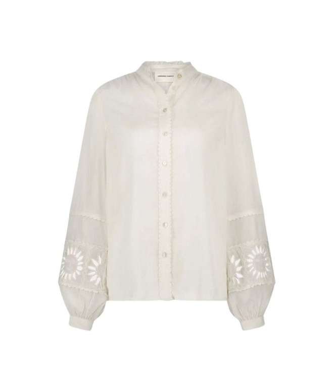 Fabienne Chapot Joplin Blouse 1009 Cosy White