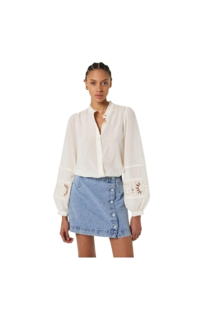 Fabienne Chapot Joplin Blouse 1009 Cosy White