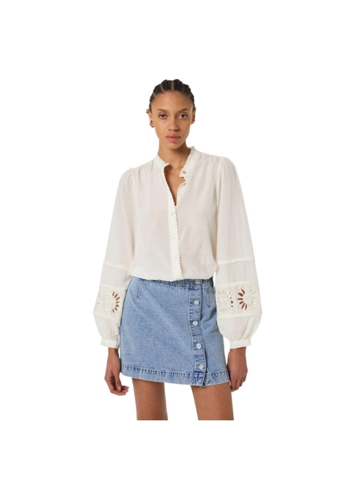 Fabienne Chapot Joplin Blouse 1009 Cosy White