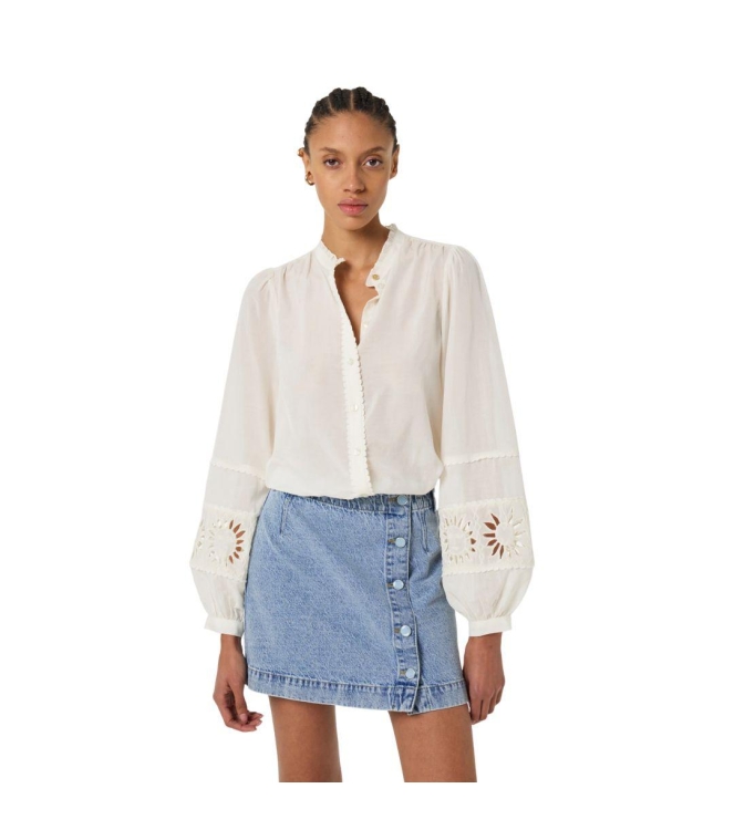 Fabienne Chapot Joplin Blouse 1009 Cosy White