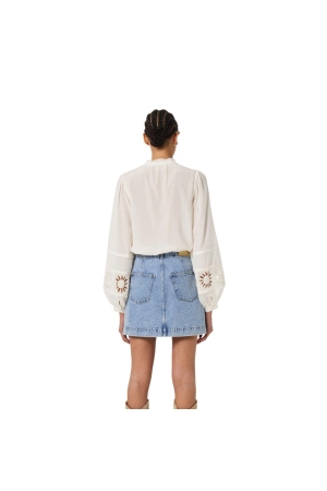 Fabienne Chapot Joplin Blouse 1009 Cosy White