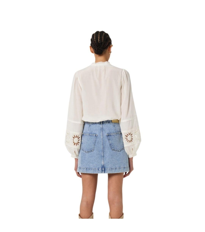 Fabienne Chapot Joplin Blouse 1009 Cosy White