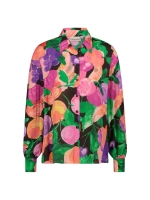 Fabienne Chapot Anouk Blouse 0147 Razzy Pink/Green App