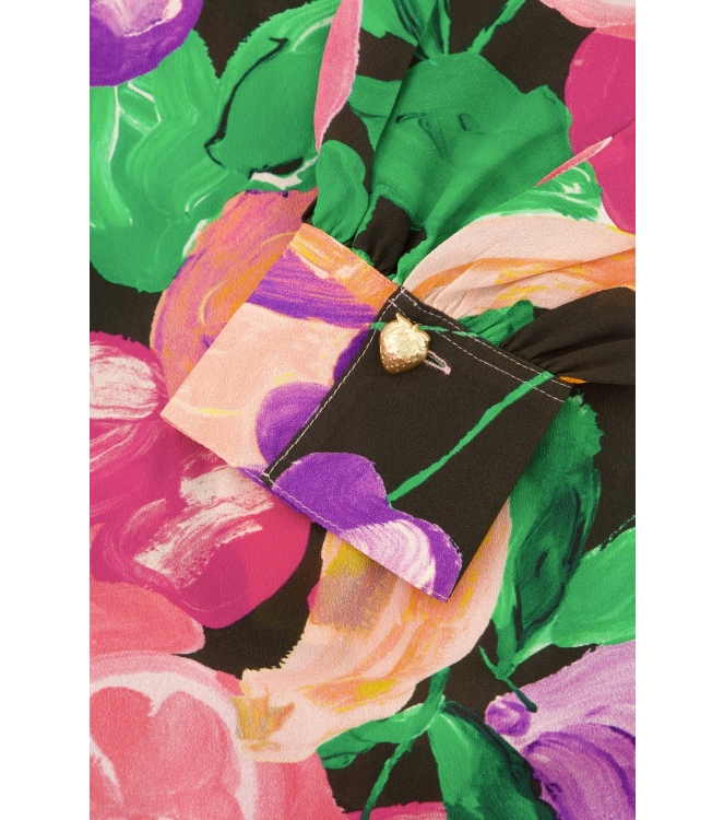 Fabienne Chapot Anouk Blouse 0147 Razzy Pink/Green App