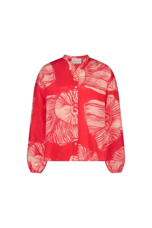 Fabienne Chapot Lente Blouse 0134 Warm White/Tropical