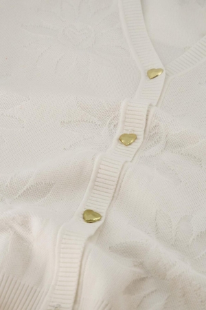 Fabienne Chapot Maddy Cardigan 1009 Cosy White