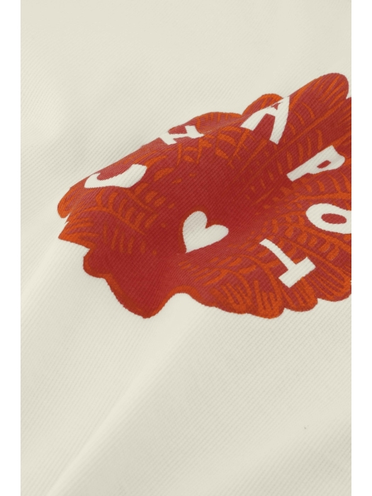 Fabienne Chapot Gwen T-shirt 0109 Cosy White/Coral
